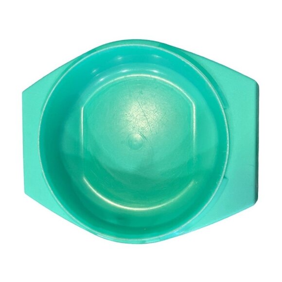 Vintage Tupperware Jadeite Green Serving Food Storage Container 2 Piece - Picture 3 of 3